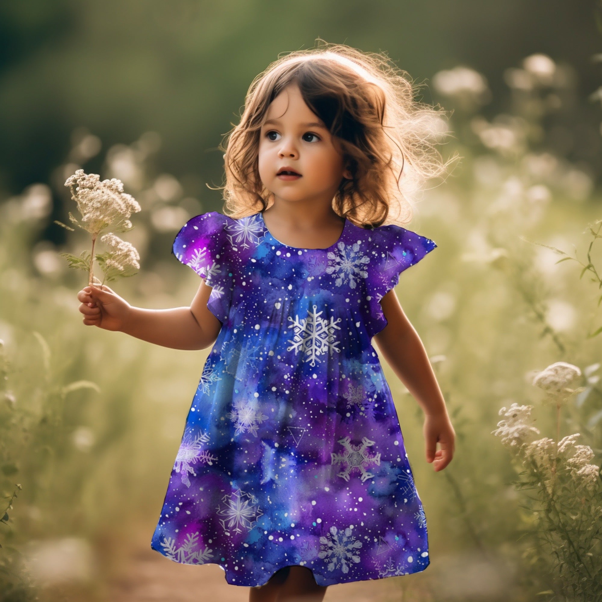 Lila Schneeflocke September Vorbestellung